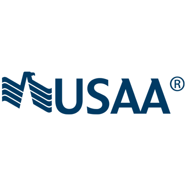 USAA navy blue logo