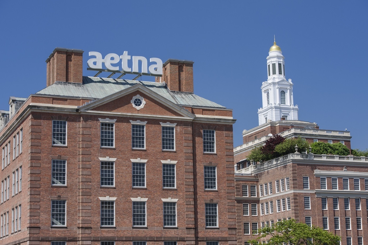 exterior building of Aetna