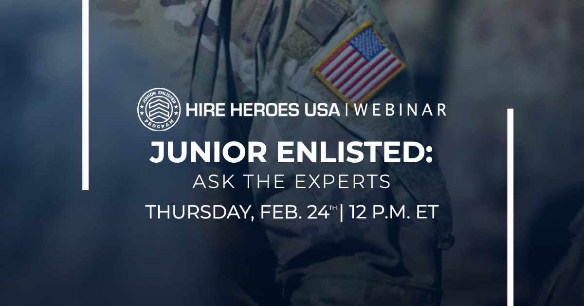 Junior Enlisted: Ask the Experts