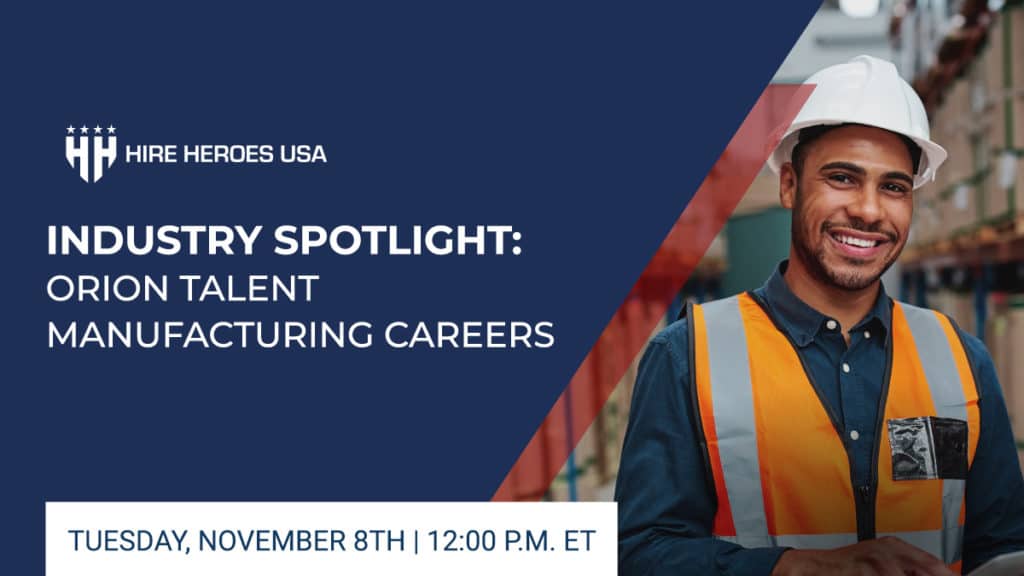 Industry Spotlight: Orion Talent and Manufacturing Careers