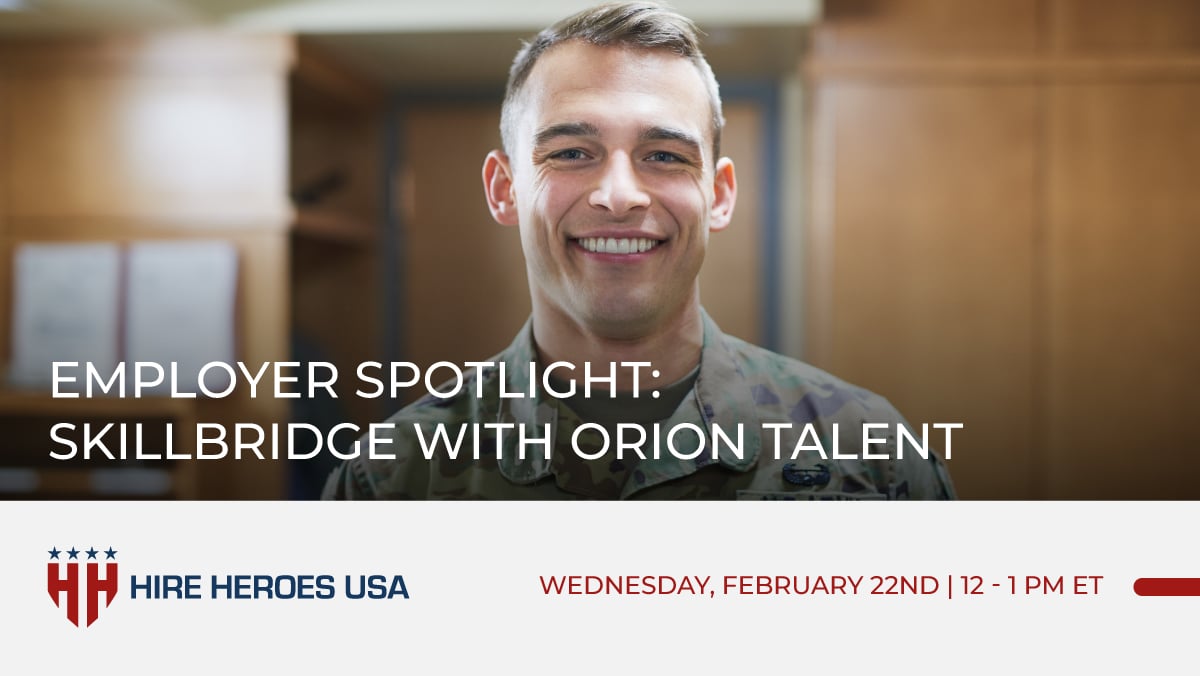 Employer Spotlight: SkillBridge with Orion Talent