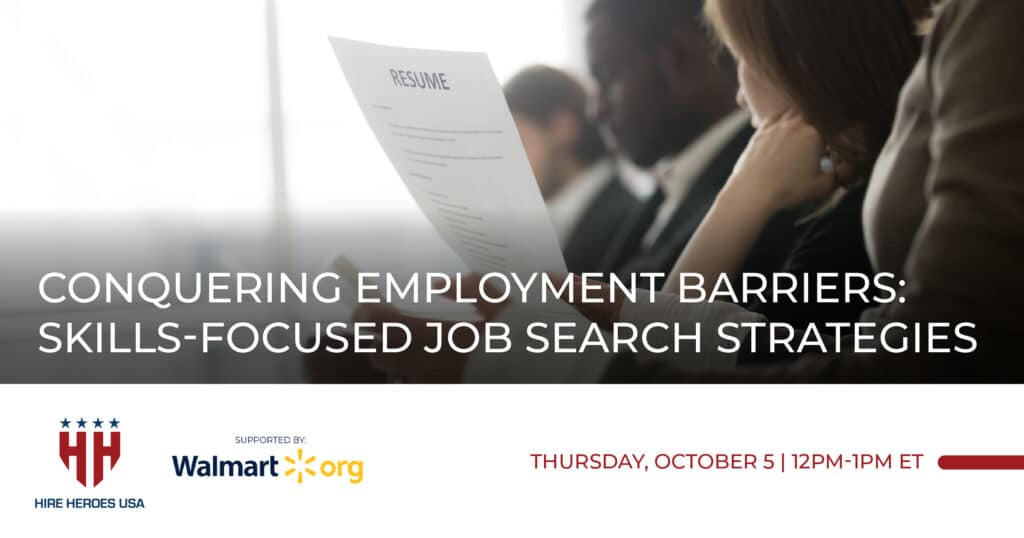 Conquering Employment Barriers: Skills-Focused Job Search Strategies