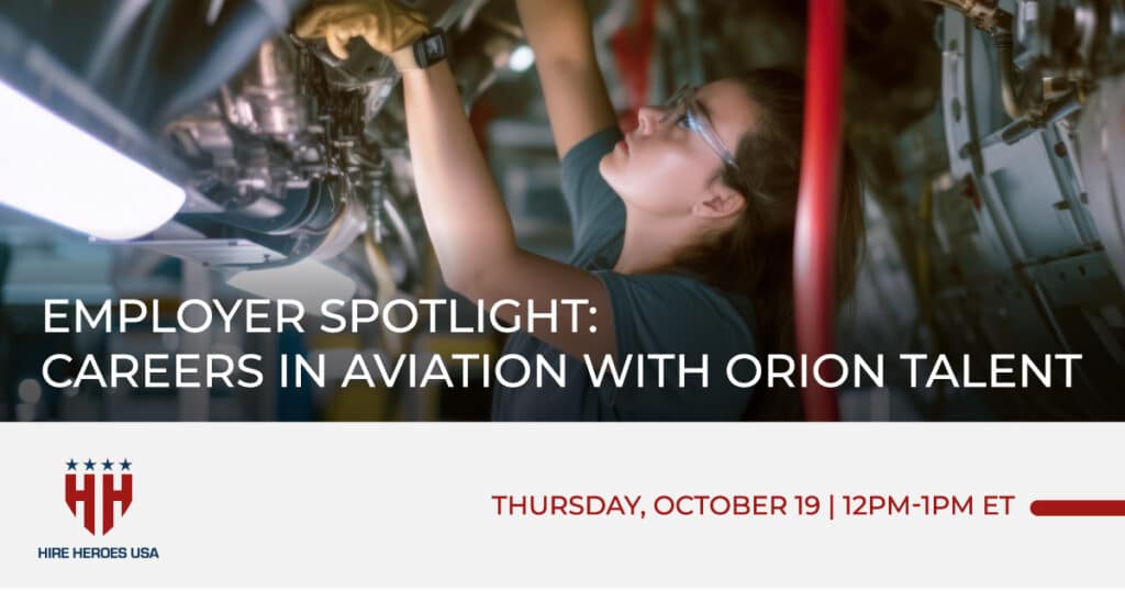 Employer Spotlight: Careers in Aviation with Orion Talent