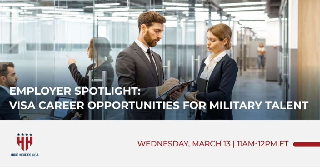 Employer Spotlight: Visa Career Opportunities for Military Talent