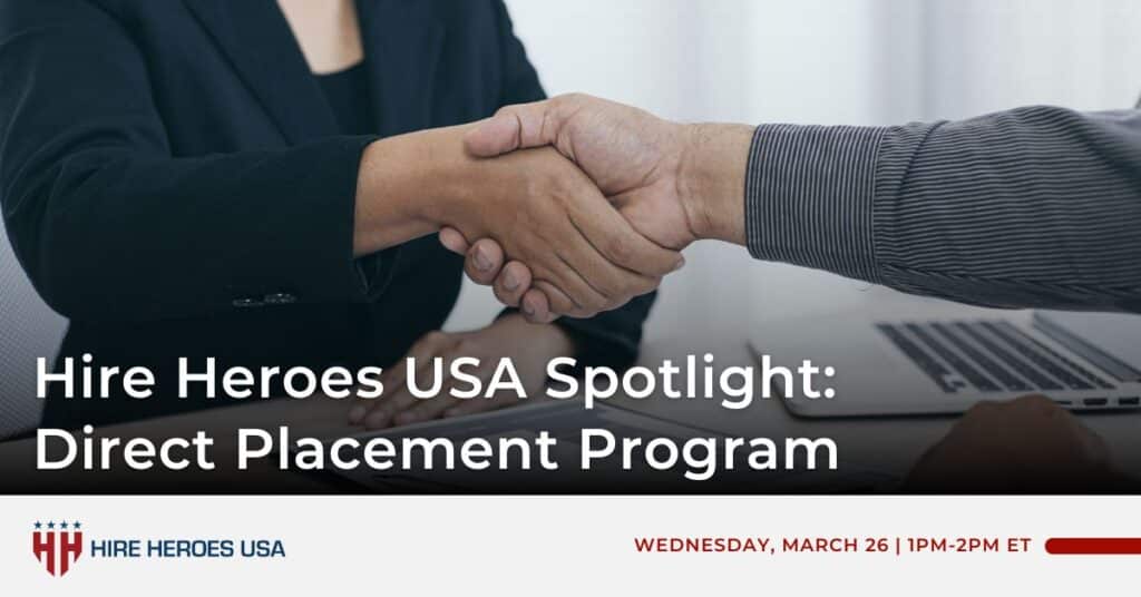 Hire Heroes USA Spotlight: Direct Placement Program