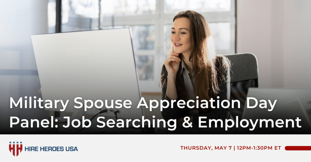 Military Spouse Appreciation Day Panel: Job Searching & Employment