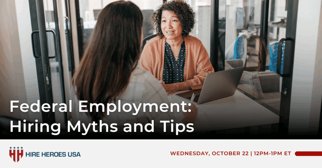 Federal Employment: Hiring Myths and Tips