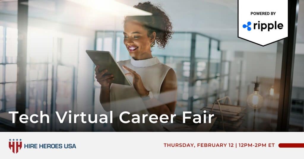 Hire Heroes USA Tech Virtual Career Fair